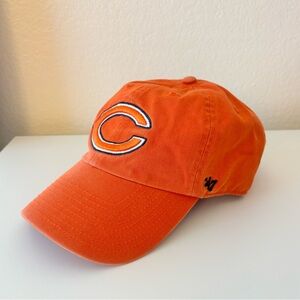 Chicago Bears Orange Adjustable Baseball Hat